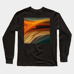 Mountain sunset Long Sleeve T-Shirt